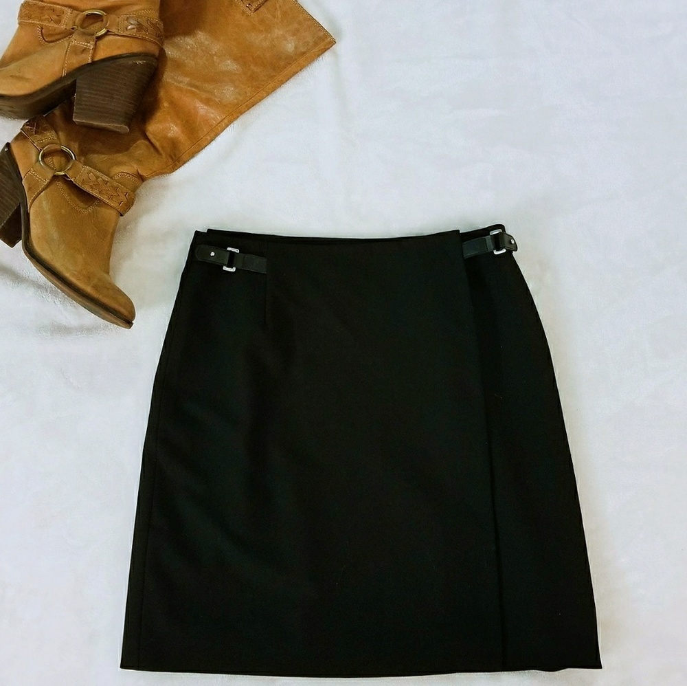 Ann Taylor Wrap Pencil Skirt